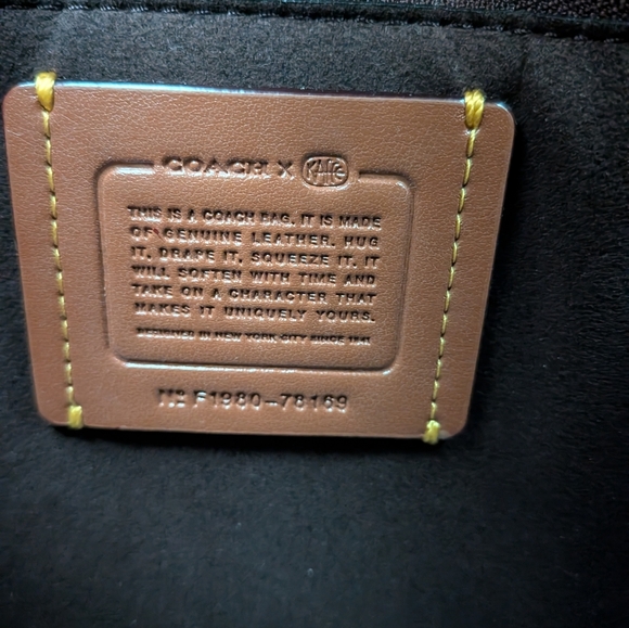 Coach Kaffe Fasset Troupe Shoulder Bag - Picture 12 of 13